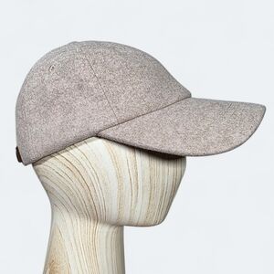 Beige Baseball Cap Women's One Size